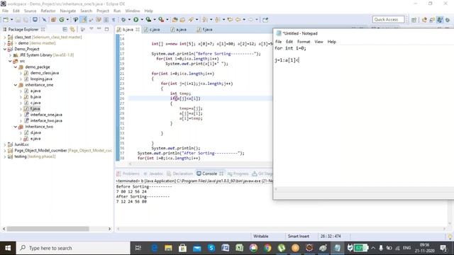 Java 5:Array and Exception Handling in Java смотреть онлайн
