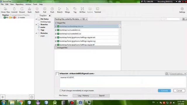 github synchronous using source tree app смотреть онлайн