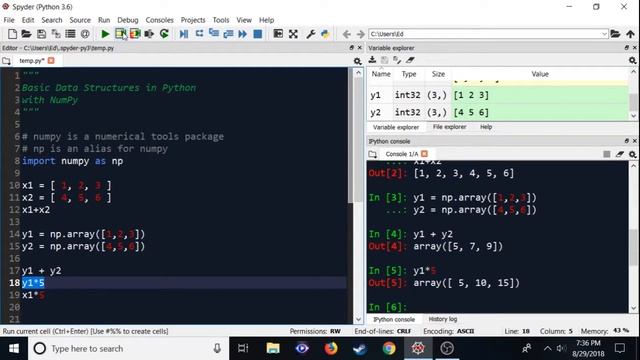 Basic Data Structures in Python with Numpy смотреть онлайн