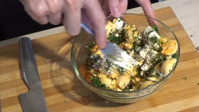 Фаршировани яйца с крема сирене смотреть онлайн