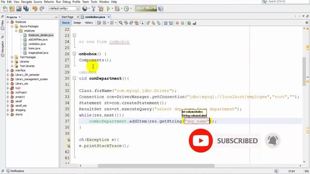 How to link jcombobox with database in Netbeans Java and MySQL смотреть онлайн