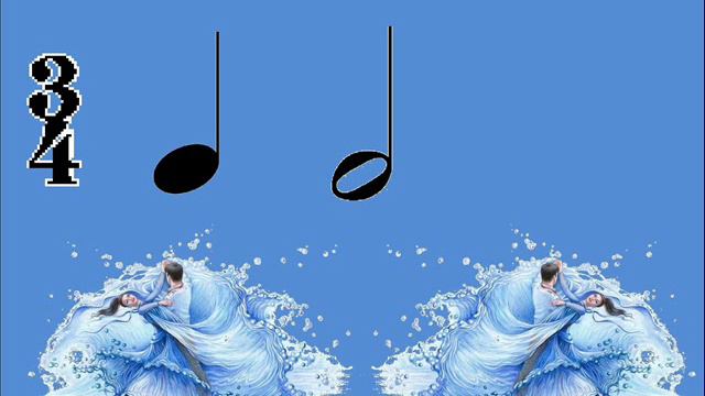 Метро-ритмическое упражнение. 3/4. Синкопа. смотреть онлайн