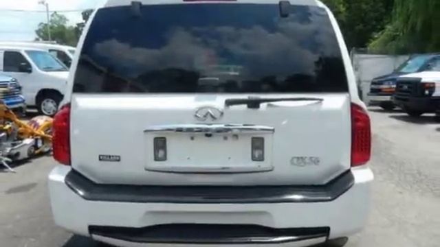 2008 Infiniti QX56 AWD PEARL WHITE LEATHER WARRANTY STATE INSPECTED for sale in CAPITOL HEIGHTS, MD смотреть онлайн