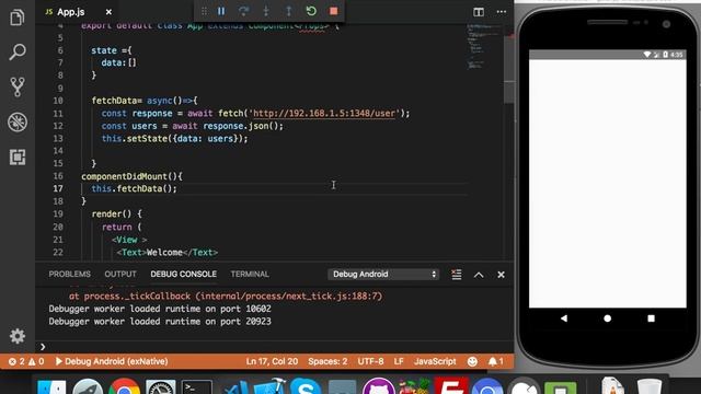 #2 Localhost Mysql Fetch || React Native || with Express || Nodejs смотреть онлайн