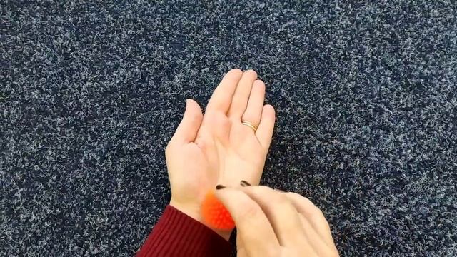 Игры с массажным мячиком. смотреть онлайн