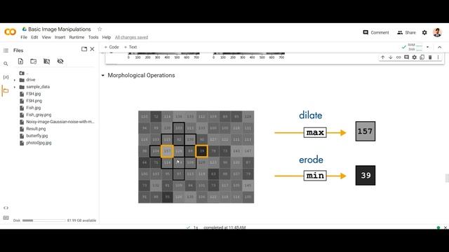 Image processing| Morphological operations: Dilation, Erosion, Opening and Closing смотреть онлайн