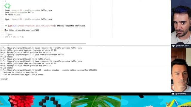 TOP 5 Novedades de JAVA 21: Unnamed Pattern, Instance Main Method, Seq Collections… | #laFunción 9x смотреть онлайн