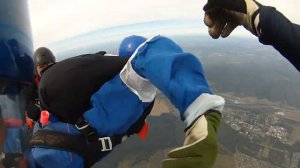 Первый самостоятельный прыжок с парашютом с 4000 м
