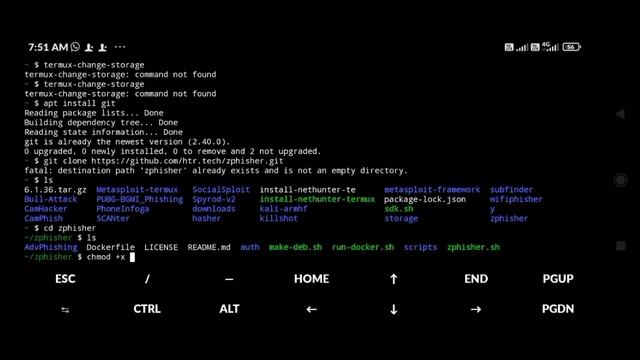 How to Install Zphisher Termux in Andrid ?? ????? #termux смотреть онлайн