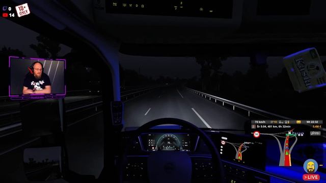 Euro Truck Simulator 2 #48 - Walentynkowy konwój z @PonczekOfficial || Volvo by Sanax смотреть онлайн