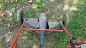 Газоно косилка из болгарки с регулятором оборотов