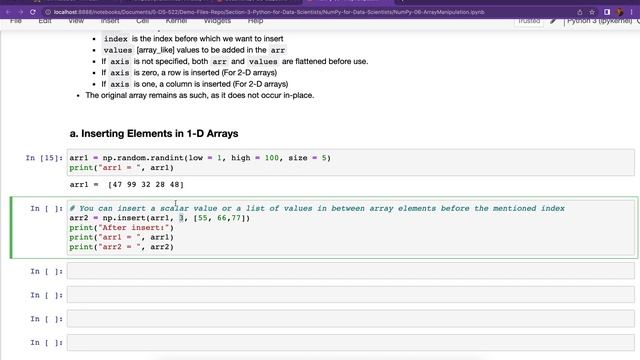 Lec-3.06 NumPy-06 Modifying NumPy Arrays (Arif Butt @ Data Science) смотреть онлайн