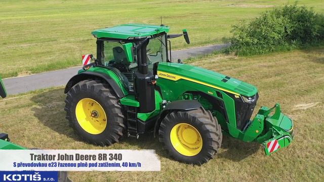 Pronájem traktorů John Deere 6R 215 & 8R 340 - KOTIŠ s.r.o. смотреть онлайн