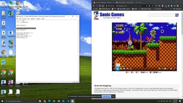 Intro to Python - Sonic Automation смотреть онлайн