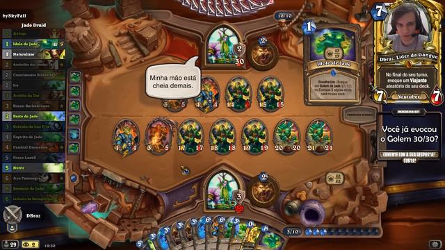 HEARTHSTONE - O SUPREMO GOLEM DE JADE! смотреть онлайн