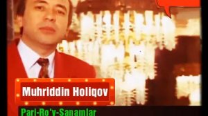 Muhriddin Holiqov parirŏy sanamlar