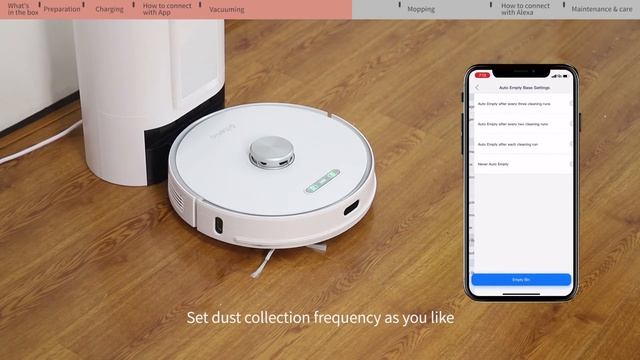 How To Use Ultenic T10 Self-Empty Robot Vacuum смотреть онлайн