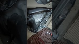 сломался блок сервопривода на заслонку печки,Тойота альфард