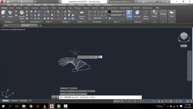 How to make a 3D PROPELLER in Autocad 2017 | 3Dlearners Academy смотреть онлайн
