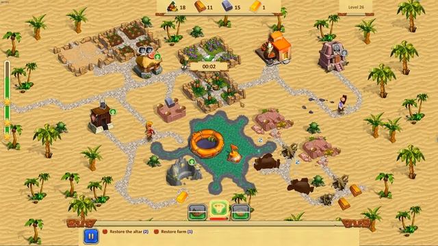 Lost Artifacts Ancient Tribe Survival, Level 26 Earning 3 Stars, 100% Achievements, 1080p/60FPS смотреть онлайн