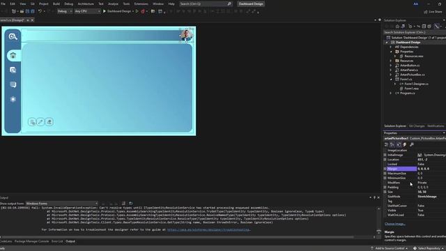 C# Dashboard Design in Windows Form .NET 6 смотреть онлайн