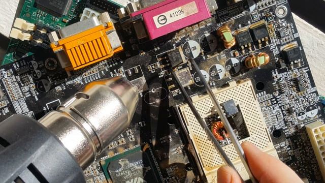 Строительный фен в качестве паяльника! смотреть онлайн