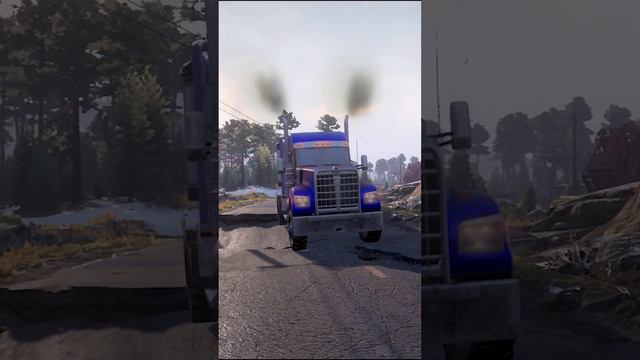 Kenworth W990 - SnowRunner | Thrustmaster TX gameplay смотреть онлайн
