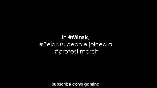 #Belarus Protests Day 55 - Friday evening protests [LIVE] смотреть онлайн