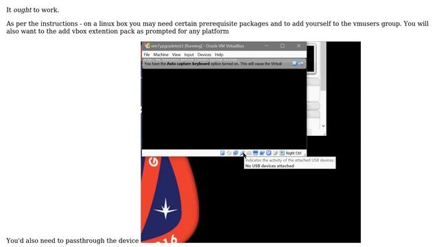 Working with external hardware while running OS with Oracle VirtualBox смотреть онлайн