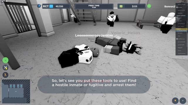 FIRST 10 MINUTES OF Prison Roleplay: Escape Plan!! смотреть онлайн