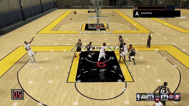NBA 2k16 Pro Am Gameplay - TRIPLE DOUBLE! Balling w/AiiRxJONES & GamingWithKush смотреть онлайн
