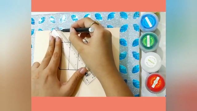 color cube solver? using paints?️|how to make cube| how to do painting| how to use poster colors смотреть онлайн