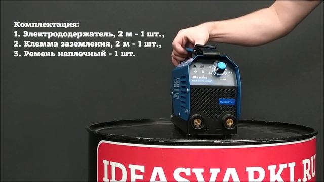 Обзор сварочного аппарата SOLARIS MMA 200D смотреть онлайн