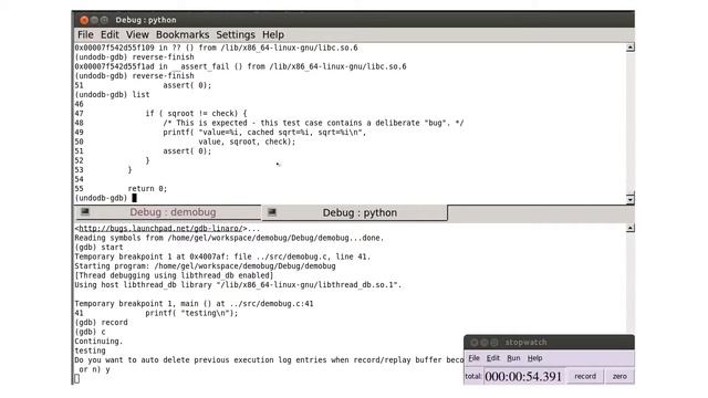 UDB (formerly known as UndoDB) vs GDB смотреть онлайн
