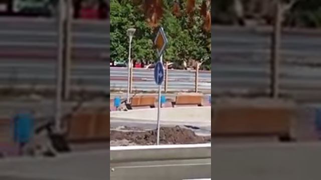 Обзор знаков дорожного движения на детской площадке 31 августа 2020 года смотреть онлайн