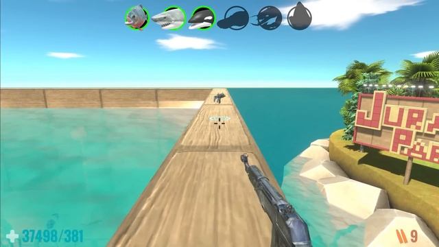 FPS Avatar in Jurassic Park Rescues Sea Monsters and Fights Dinosaurs-Animal Revolt Battle Simulato смотреть онлайн