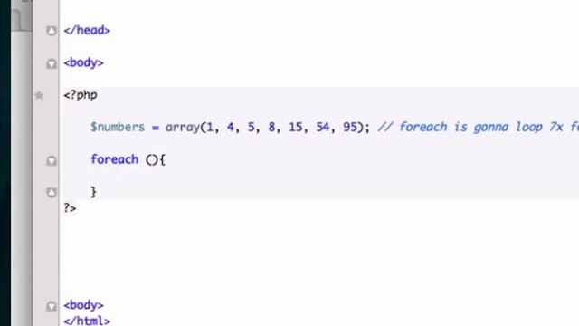 Intro to PHP and MySQL part 28 - Foreach Loops смотреть онлайн