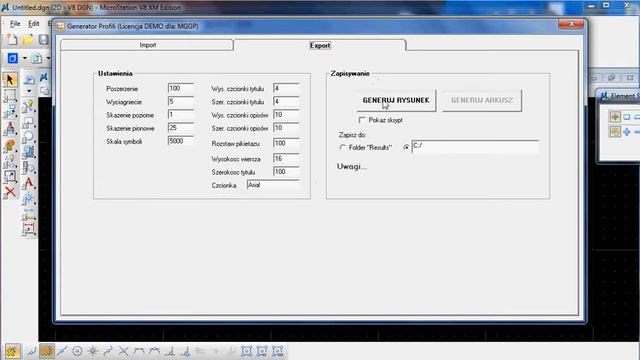 Generator Profili - 02 Import