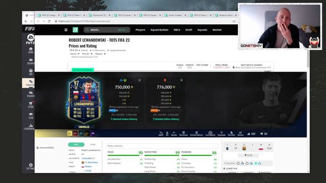 FIFA 23. SBC на Puskas. Трейд, геймплей. смотреть онлайн