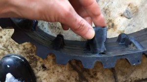 Как снять гусеницу снегоуборщик Shampion STT1170E