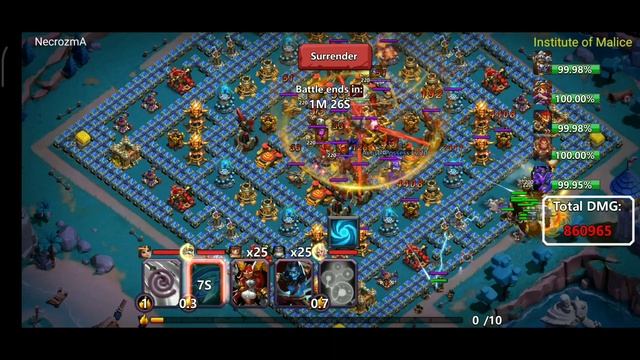 The Ritual To Attack Arcane Elder - Clash of Lords 2 Guild Castle [Indonesia] смотреть онлайн