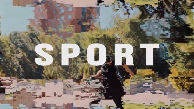 Glitch эффект в ролике со спортивной тематикой смотреть онлайн