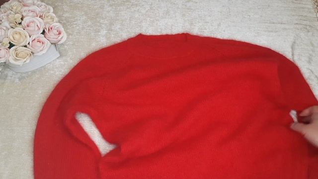 ВЯЗАНИЕ |ПЕРВАЯ ГОТОВАЯ РАБОТА 2023 ГОДА |ДЖЕМПЕР ИЗ БОБИННОГО ПУХА НОРКИ СПИЦАМИ смотреть онлайн