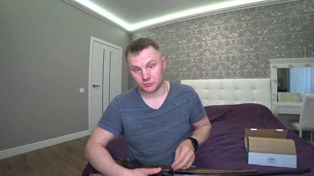 Лось 145 байкал 308к.Первый болтовой карабин. Взвешиваем Лось 145 и Вепрь Сок 95. смотреть онлайн