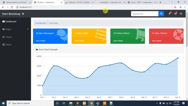 02 laravel vuejs inventory project bangla tutorial - template setting смотреть онлайн