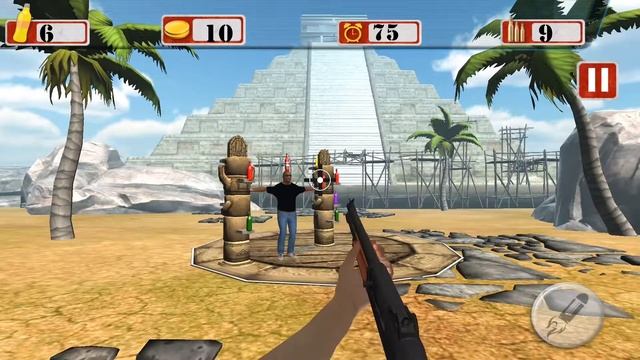 Bottle Shooter Game - Gameplay @8brme смотреть онлайн