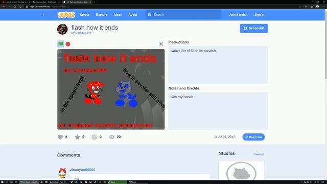 Scratch at the Day before the Final few days of Flash Support (R.I.P Adobe Flash) смотреть онлайн