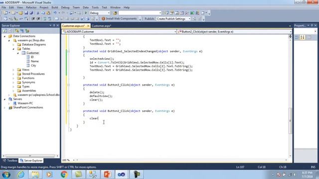 ADO.NET part 7 | Insert , Delete , Update and Display data of SQL server database part 7 смотреть онлайн