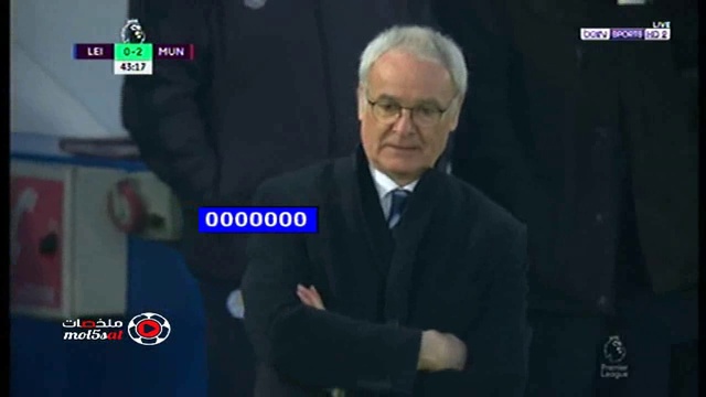Leicester City 0 Vs 3 Man United смотреть онлайн