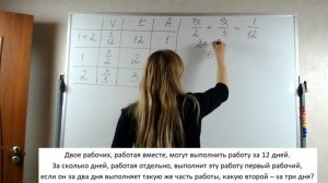 Задание 8 ЕГЭ профиль №26596 за два дня выполняет такую же часть работы, какую второй – за три дня